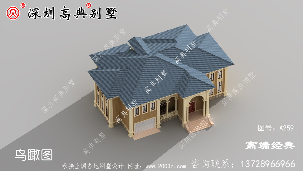 一款農(nóng)村平房歐式裝修風(fēng)格別墅設(shè)計圖，家里人看了笑的合不攏嘴