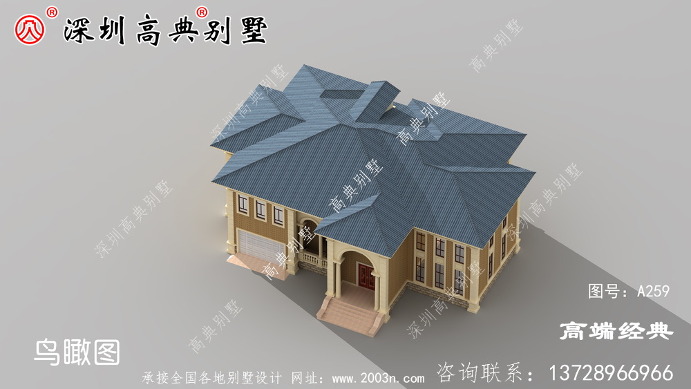 一款農(nóng)村平房歐式裝修風(fēng)格別墅設(shè)計圖，家里人看了笑的合不攏嘴