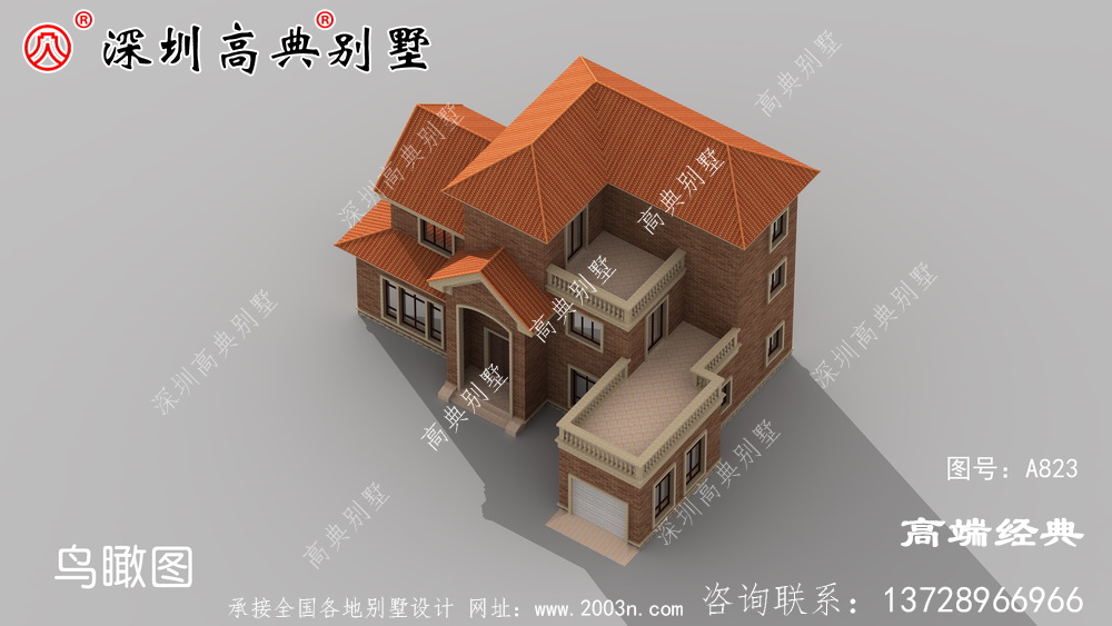 實力顏值雙在線的二層別墅，建在農(nóng)村一定是一道靚麗的風景線
