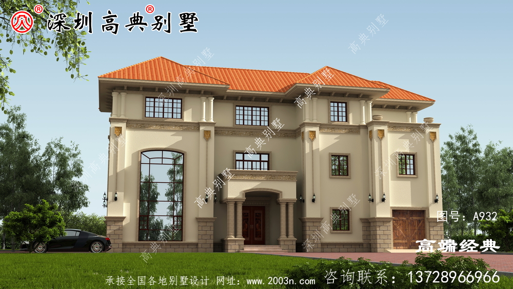 農村普通三層自建平面圖，真的很棒！
