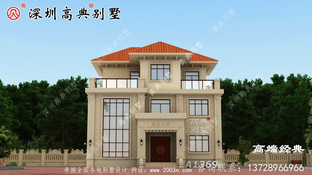 農村普通自營住宅的設計圖，為自己建造溫暖的房子！