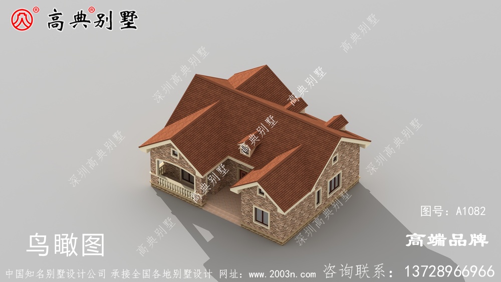 農村一層半別墅效果圖，沒錢也能建