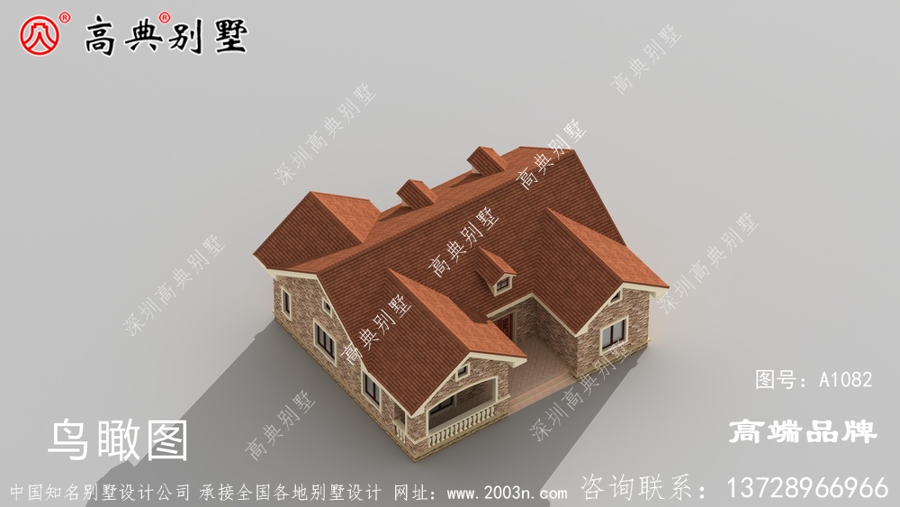 農村一層半別墅效果圖，沒錢也能建
