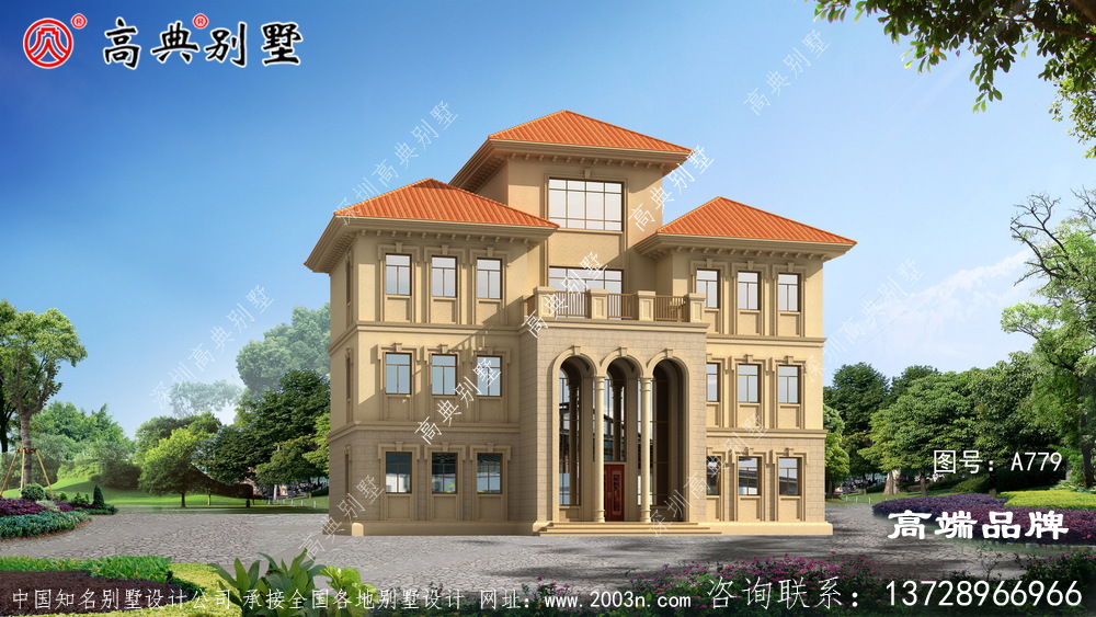 這款歐式風格布局對于大戶型都是十分適宜裝飾