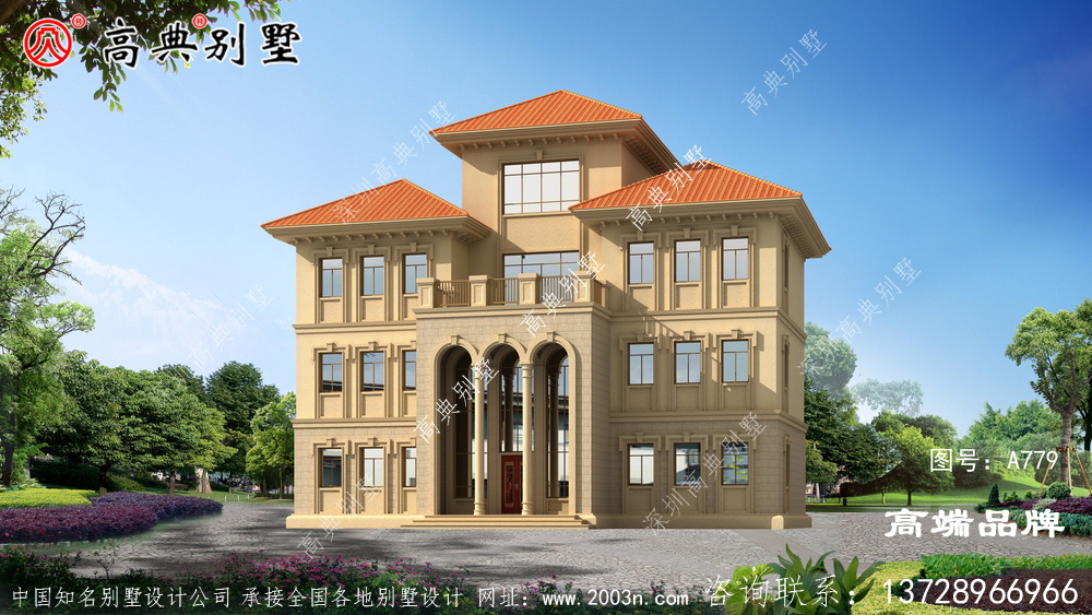 這款歐式風格布局對于大戶型都是十分適宜裝飾
