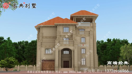 自建歐式別墅設計，是那種清新淡雅，超凡脫俗的感覺。