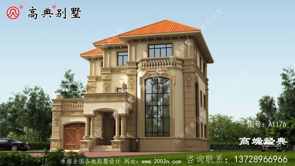 推薦這款三層的歐式自建房，經(jīng)濟(jì)實(shí)用，有類似建房需求的朋友可以參考一下。