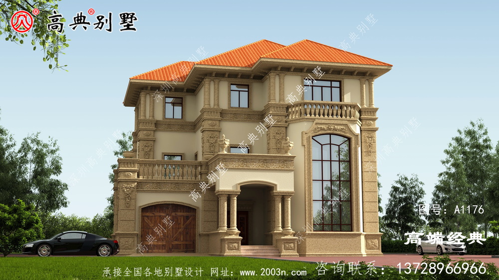 推薦這款三層的歐式自建房，經(jīng)濟(jì)實(shí)用，有類似建房需求的朋友可以參考一下。