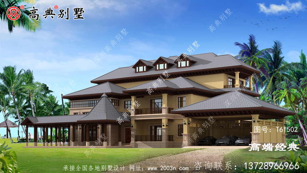 農村自建房別墅，面積極為寬敞