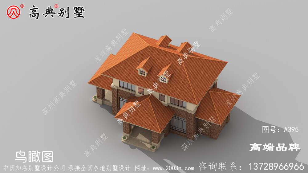 農(nóng)村小型二層歐式別墅設(shè)計圖，外觀靚麗居住舒適，你一定會喜歡